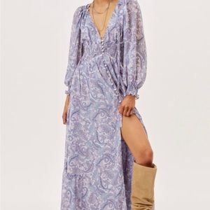 For Love & Lemons | Janelle Paisley Maxi Gown